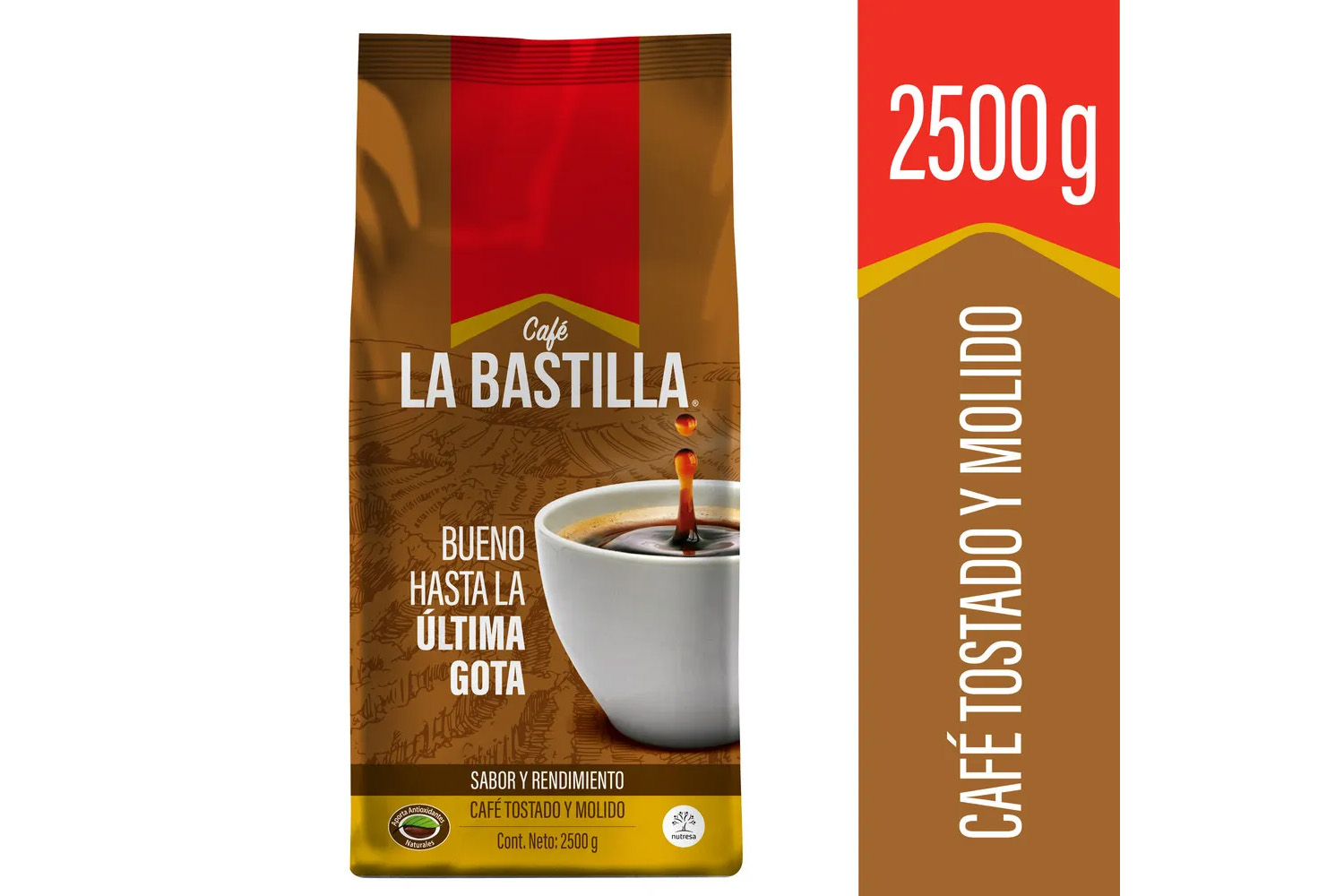 Cafe la Bastilla tipo 2500g